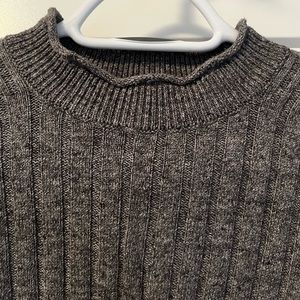 Abercrombie & Fitch Casual pattern grey sweater